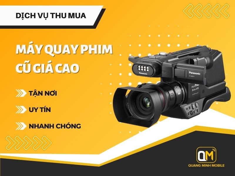 Thu mua máy quay phim cũ