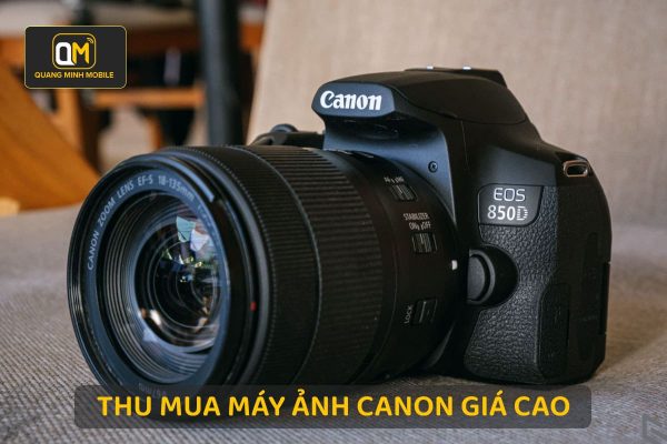 thu mua máy ảnh canon