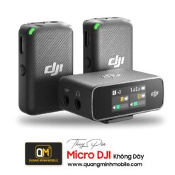Thay Pin Mic DJI Không Dây