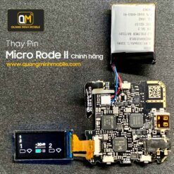 Thay pin rode ii