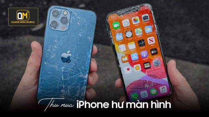 Thu mua iphone hư màn hình