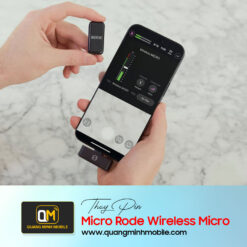 Thay Pin Microphone Rode Wireless Micro Chính Hãng 6 Thay pin Microphone Rode Wireless Micro Chính hãng