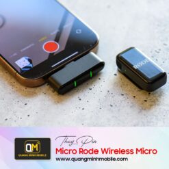 Thay Pin Microphone Rode Wireless Micro Chính Hãng 8 Thay pin Microphone Rode Wireless Micro tại TPHCM