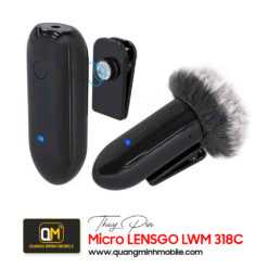Thay pin microphone lensgo lwm 318c