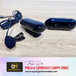 thay pin Microphone LENSGO LWM 318C gia tot
