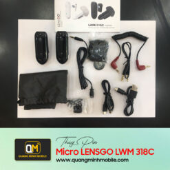 Thay pin microphone lensgo lwm 318c uy tín