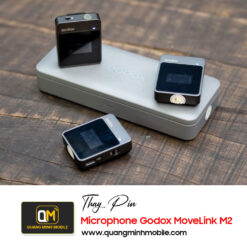 thay pin micro godox movelink m2