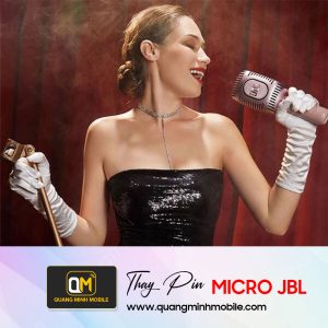 Thay pin micro jbl kmc 600