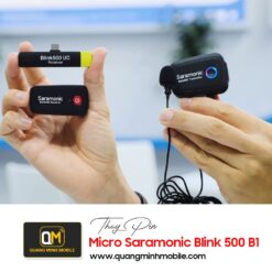 Thay pin micro saramonic blink 500 b1