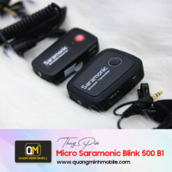 Thay pin micro saramonic blink 500 B1 tại TPHCM