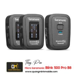 thay pin micro saramonic blink 500 pro b8