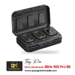 thay pin micro saramonic blink 500 pro b8