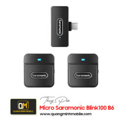 Thay pin micro saramonic blink100 b6