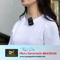 Thay pin micro saramonic blink100 b6