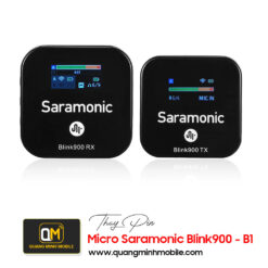 Thay pin micro saramonic blink900 b1