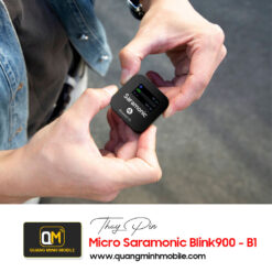 Thay pin micro saramonic blink900 b1 tại tphcm