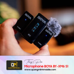 Thay pin microphone Boya-By-XM6-S1 Tại TPHCM