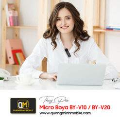 Thay Pin microphone không dây Boya BY-V10/BY-V20 uy tín