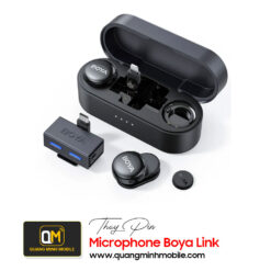 Thay pin microphone boya link