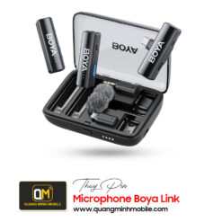 Thay pin microphone boya link tại tphcm