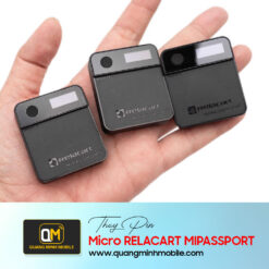 Thay pin microphone relacart mipassport uy tín