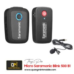 Thay pin microphone saramonic blink 500 b1