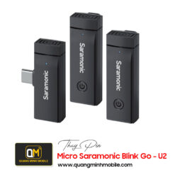 thay pin micro saramonic go u2