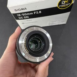 ong kinh sigma 18 50mm f 2 8 fullbox cu dep 98 2