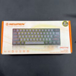 Bàn Phím Cơ Không Dây Newmen GM610 Grey Led RGB - Fullbox 7 ban phim co khong day newmen gm610 grey fullbox 3