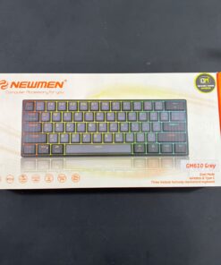 Bàn Phím Cơ Không Dây Newmen GM610 Grey Led RGB - Fullbox 7 ban phim co khong day newmen gm610 grey fullbox 3