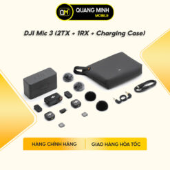 DJI Mic 3 2TX 1RX Charging Case Chính Hãng
