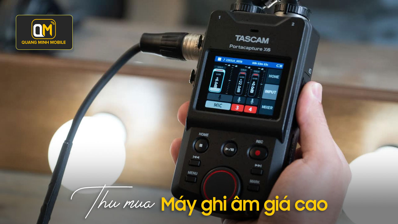 Thu mua máy ghi âm