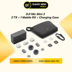 DJI Mic Mini 2 (2 TX + 1 Mobile RX + Charging Case)