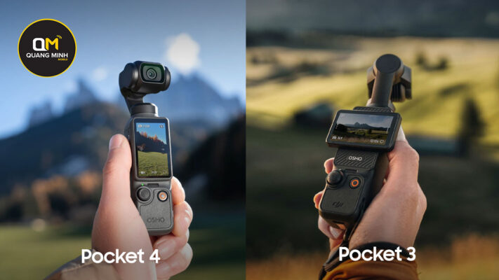 So sánh Pocket 4 và Pocket 3