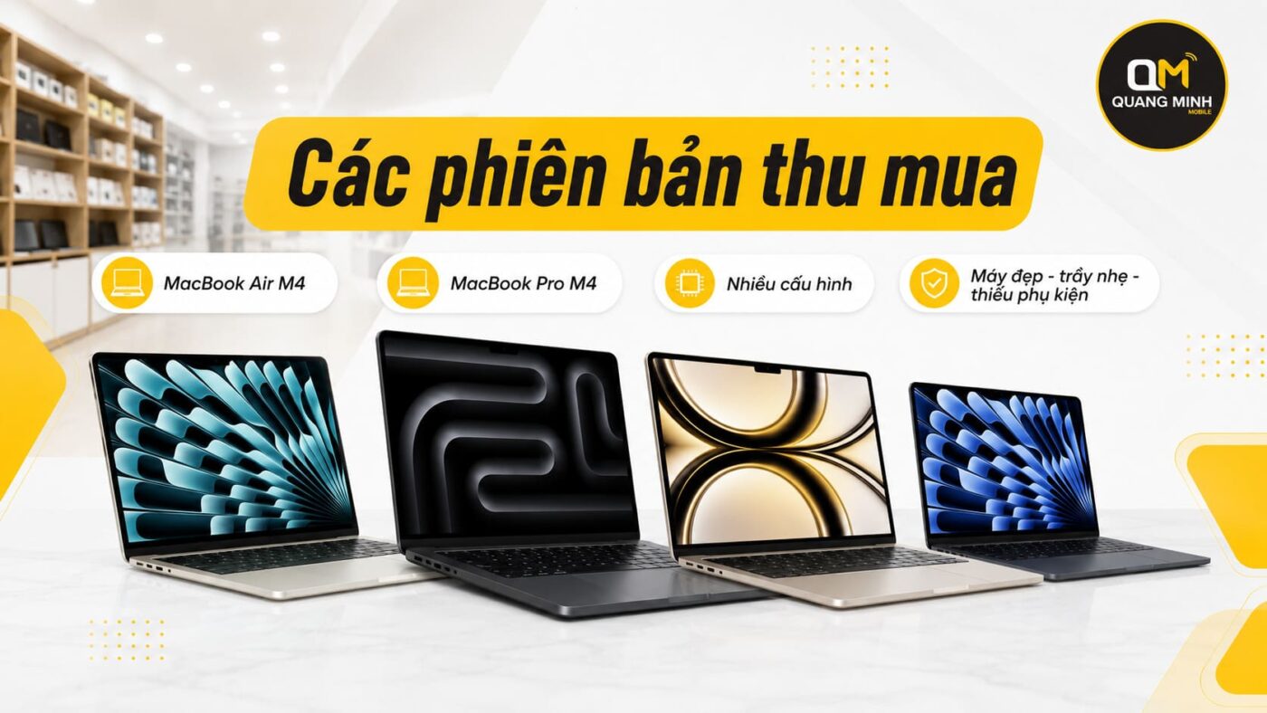 thu mua macbook m4 cu 2